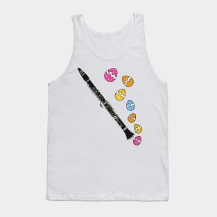 Easter Clarinet Clarinetist Woodwind Musician Tank Top